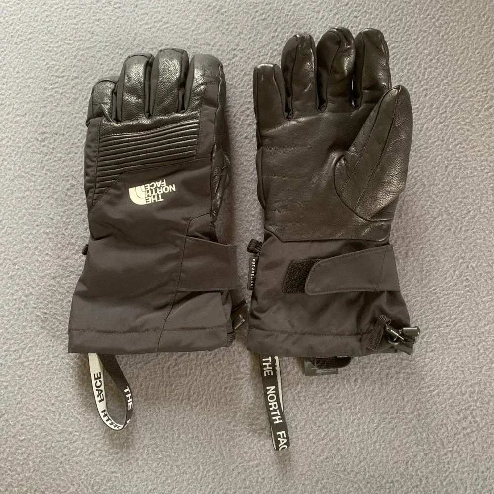 The North Face Powdercloud GTX Etip Gloves Men's Medium Black Ski Snow Winter